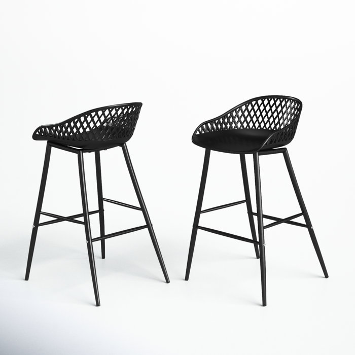 AllModern Newark Patio Bar Stool & Reviews Wayfair